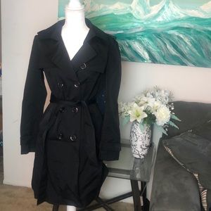 NY & CO Black Peacoat Jacket